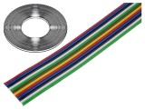 Cablu Bandă Neecranat PVC 12x0,35mm2 500V