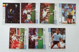 7 surprize guma CinCin fotbal fotbalisti anii 90, nr. 3, 7, 27, 39, 50, 59, 67