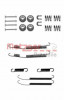 Set accesorii, sabot de frana SUBARU LEGACY IV (BL, BP) (2003 - 2016) METZGER 105-0760