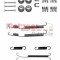 Set accesorii, sabot de frana MITSUBISHI CARISMA (DA) (1995 - 2006) METZGER 105-0760