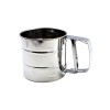 Sita din Otel Inoxidabil pentru Faina, Cacao sau Zahar Pudra Handy KitchenServ, cu maner