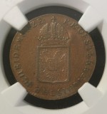 Moneda Austria 1/4 Kreuzer NGC MS63 BN