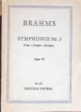 SYMPHONIE NR.3 F DUR (PARTITURA MUZICALA)-BRAHMS-350300