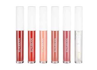 Set 6 rujuri de buze, Niceface, Lip Oil Matte foto