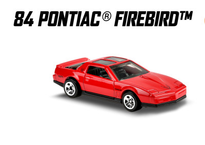 &amp;#039;84 pontiac firebird hot wheels 4/10 muscle mania 2020 foto