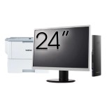Pachet Calculator Second Hand DELL OptiPlex 3090 Mini UFF, Intel Core i5-1145G7 2.60 - 4.40GHz, 8GB DDR4, 256GB SSD, Intel Iris Xe Graphics + Monitor