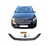 Deflector Capota Mercedes Vito W447 (2014-2025) - Protectie Pietre, Insecte - Plastic Negru - Marca ALM