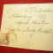 Plic circulat cu 20 haller -Jubileu Fr.Josef 1906 hartie cretata , stampila rotu
