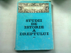 ALEXANDRU HERLEA - STUDII DE ISTORIE A DREPTULUI - ORGANIZAREA DE STAT {ED DACIA 1983 FORMAT APROPIAT DE A4 313 PAG COPERTI CARTONATE} foto