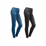Pantaloni elastici tip blugi Slimmaxx,set 2buc, Albastru, 36, 38, 44