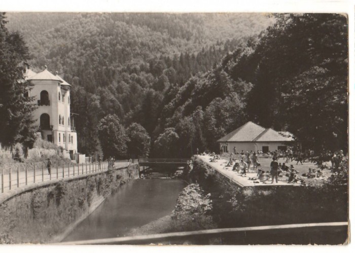 CPIB 15846 CARTE POSTALA - VEDERE DIN SLANIC MOLDOVA, RPR