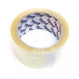Banda adeziva pentru ambalat, fara zgomot, 48 mm x 60 metri, transparenta, profesionala, FMR001