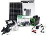 Kit Sistem solar iluminare 220v 150w alimentare televizor panou solar 4 becuri, GDLITE