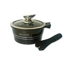 Cratita sos cu capac sticla 16x7.8cm 1.2 l Royalty line foto