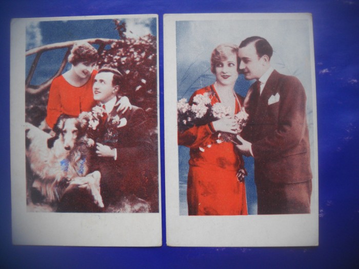 HOPCT LOT 1893 CP DE BAL-CAZANESTI-JUD MEHEDINTI-2 CARTI POSTALE VECHI-CIRCULATE