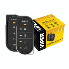 Alarma Auto Viper 5806 cu Pornire Motor si Telecomanda Pager cu LED foto