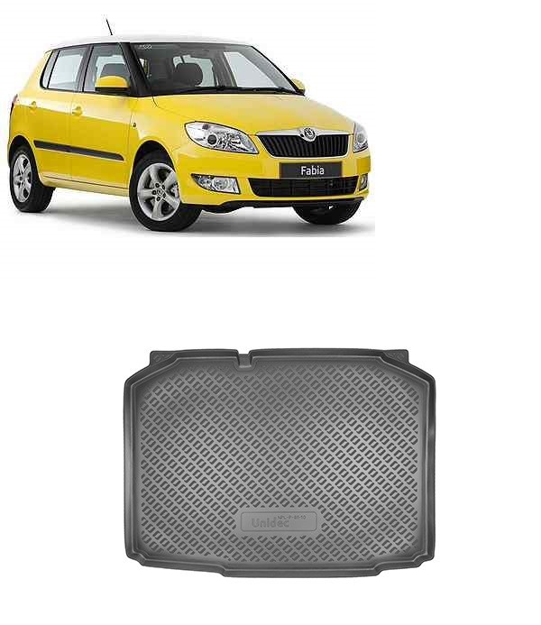 Covor portbagaj tavita Skoda Fabia II 2007-2015 hatchback