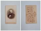 Fotografie de colectie CDV Atelier D. H. HEID, Portret, Wien, Viena, ca. 1870