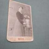 FOTO TIP 11/7CARTON/PORTRET ANII 1900
