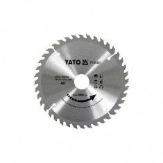 Disc circular pentru lemn 190 x 30 x 3.2 mm 40 dinți Yato YT-60489