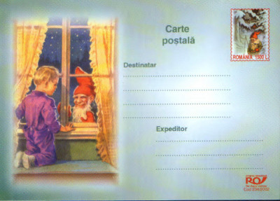 Intreg postal CP necirculat 2002 - Posta Romana - Fantezie foto