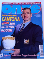 Revista fotbal - &amp;quot;ONZE&amp;quot; (decembrie 1996) foto