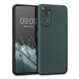 Husa Kwmobile pentru Xiaomi Redmi Note 11/Redmi Note 11s, Silicon, Verde, 58651.14, Carcasa