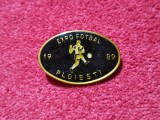 Insigna fotbal - &quot;EXPO&quot; Fotbal 1989 Ploiesti