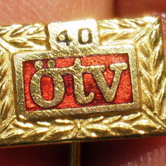 I.662 INSIGNA STICKPIN AUSTRIA SPORT TENIS ÖTV Österreichischer Tennisverband