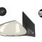 Oglinda exterioara Hyundai I30 (Gd), 03.2012-2016, Dreapta, reglare electrica; grunduit; incalzita; geam convex; cromat; 10 pini; cu semnalizare; cu