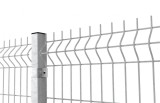 Stalp Prezincat Pentru Gard 1.5x60x40mm - 2m, Cu Capac Fara Gauri