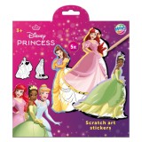 Set creativ de razuit, Abtibilduri magice cu Disney Princess