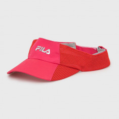 Fila sapca cozoroc culoarea roz, neted