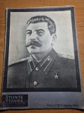 Stiinta si tehnica martie 1953-moartea lui stalin