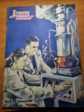 stiinta si tehnica pentru tineret februarie 1954-drumul de fier si locomotiva