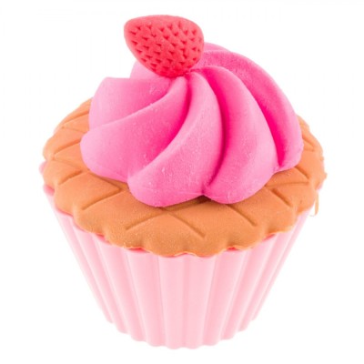 Radieră Ascuțitoare, Cupcake, Roz, 5x6cm foto