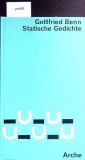 Statische Gedichte / Gottfried Benn