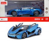 MASINUTA METALICA BMW I8 ALBASTRU SCARA 1 LA 24 SuperHeroes ToysZone, Rastar