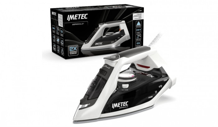 Fier de calcat cu abur Imetec ZeroCalc Z1 2800, anti-calcar, 2200 W, 130 g jet de abur - RESIGILAT