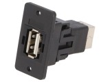 Adaptor USB A la USB B SLIM 2.0 Aurit Plastic