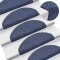 Gossi covorase scari autoadezive, 5 buc., albastru, 65x21x4cm, punch