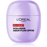 L&rsquo;Or&eacute;al Paris Revitalift Hyaluron Aqua-Fluid fluid protecție SPF 30 40 ml