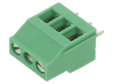 Conector PHOENIX CONTACT 1711738 regletă PCB 3 pini 5,08mm 24A 400V