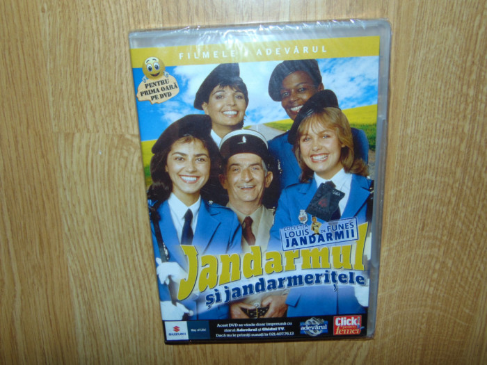 DVD-COLECTIA LOUIS DE FUNES -JANDARMUL SI JANDARMERITELE -TIPLA