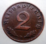 2.633 GERMANIA 2 REICHSPFENNIG 1938 D