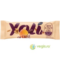 Baton cu Fructe, Nuci si Caise fara Zahar Yoli 30g