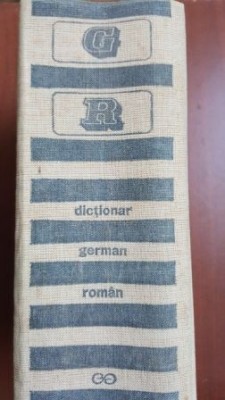 Dictionar german roman- Mihai Isbasescu foto