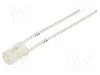 Dioda LED, 3mm, alb rece, 450...600mcd, 5mA, 2,7...3,2V DC, OPTOSUPPLY - OSW54K3HA1F