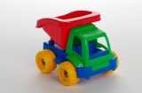 Camion cu bena Speedy, Multicolor, 20x14x14 cm
