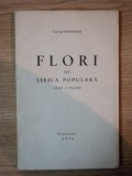 FLORI DIN LIRICA POPULARA de TACHE PAPAHAGI , 1936